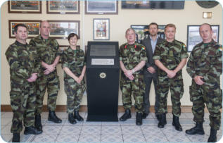 Defence forces Ireland digital kiosk Alpha View