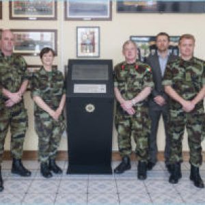Defence forces Ireland digital kiosk Alpha View