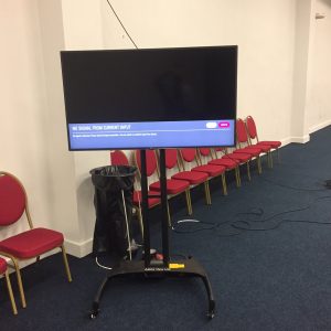 Digital screen hire for conferences
