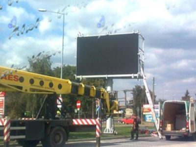 LED digital billboards outdoor Alpha View professional installation, LED signs, LED signage, Digital Signs, Digital Signage, Digital Signage Software, Alpha View