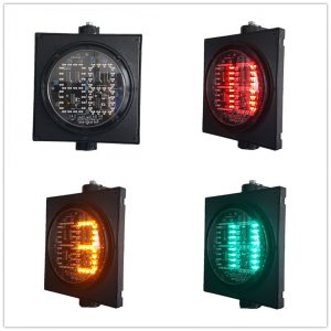 Traffic light LED counter