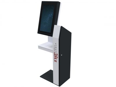 self scanning touchscreen kiosk